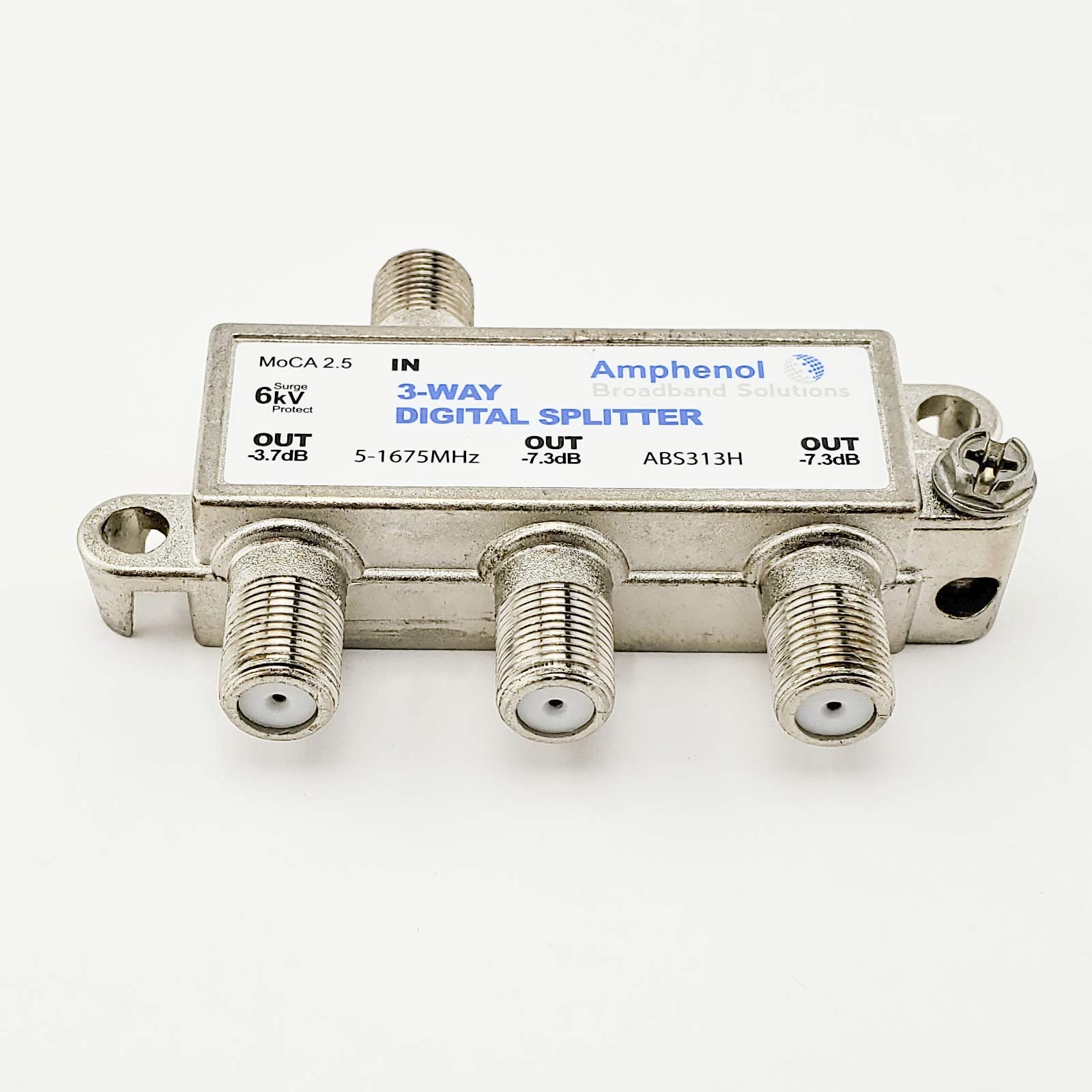 Amphenol 3-Way Digital Splitter MoCA 2.0 ABS313H : Amazon.ca